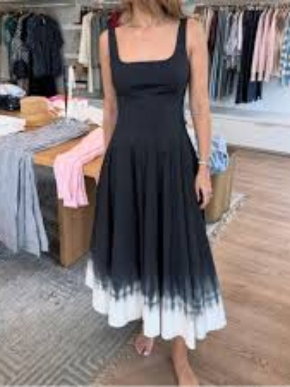 2-NWOT STAUD WELLS PLEATED DRESS SIZE 10 - Picture 5 of 7